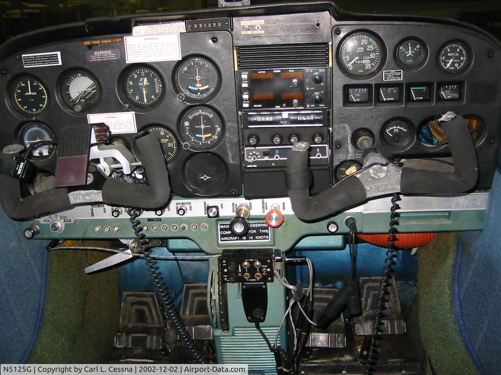 N5125G, 1968 Cessna 172I C/N 17257022, Original Panel