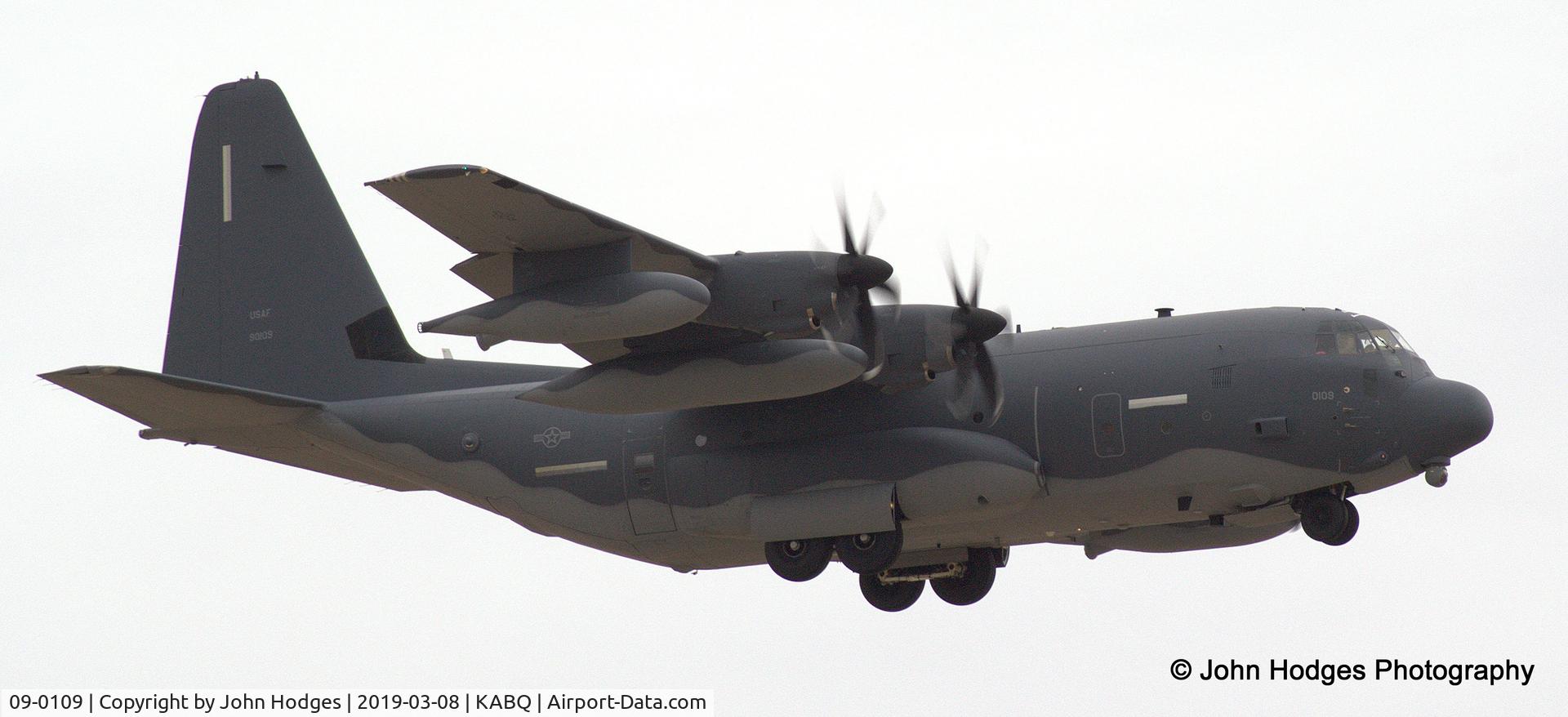 09-0109, 2009 Lockheed Martin HC-130J Combat King II Hercules Hercules C/N 382-5634, Doing options at Kirtland