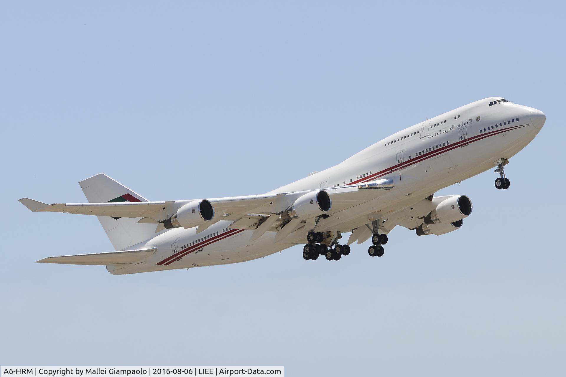 A6-HRM, 1998 Boeing 747-422 C/N 26903, A6-HRM