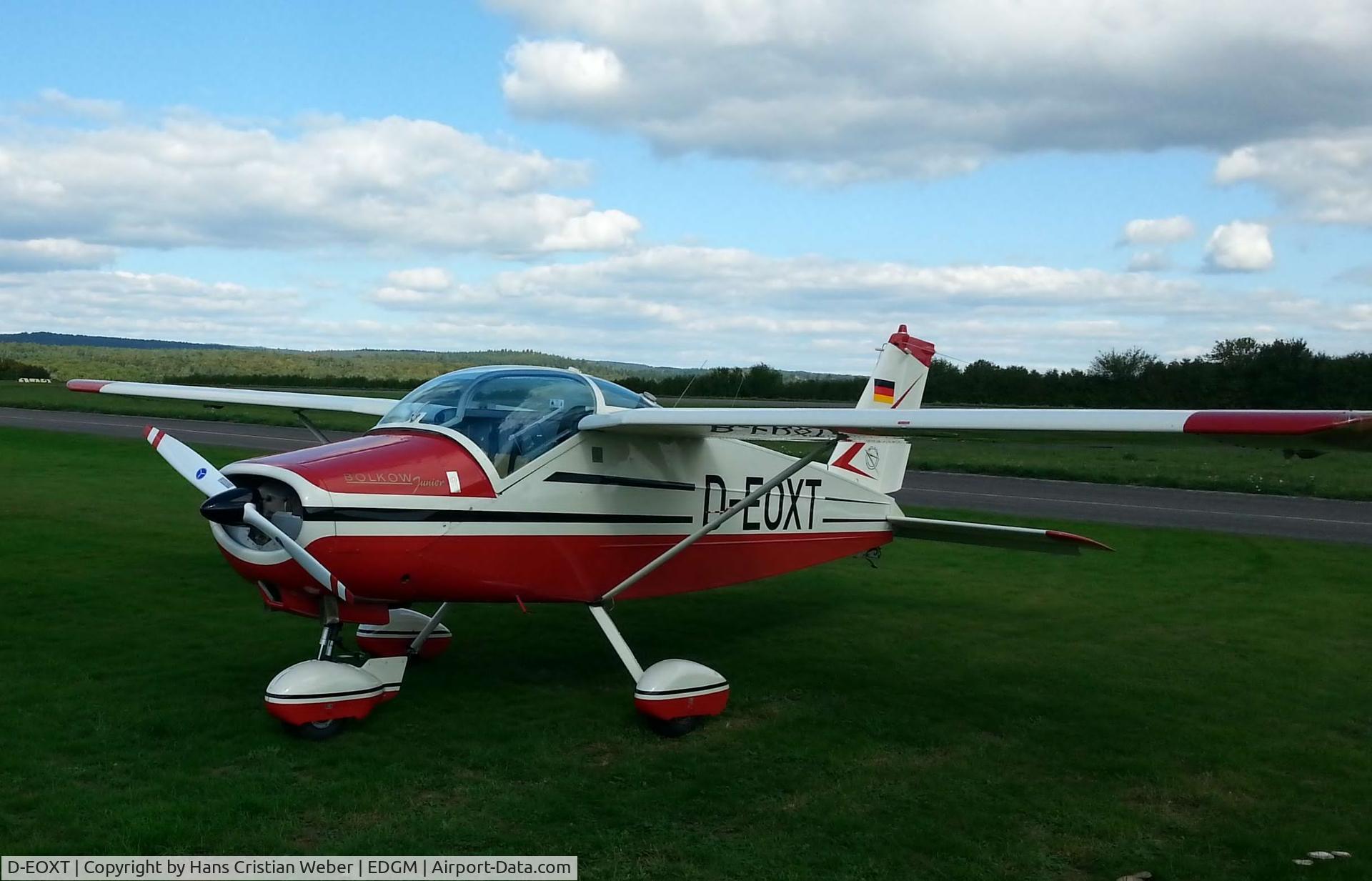 D-EOXT, 1965 Bolkow Bo-208C Junior C/N 570, Taken at EDGM