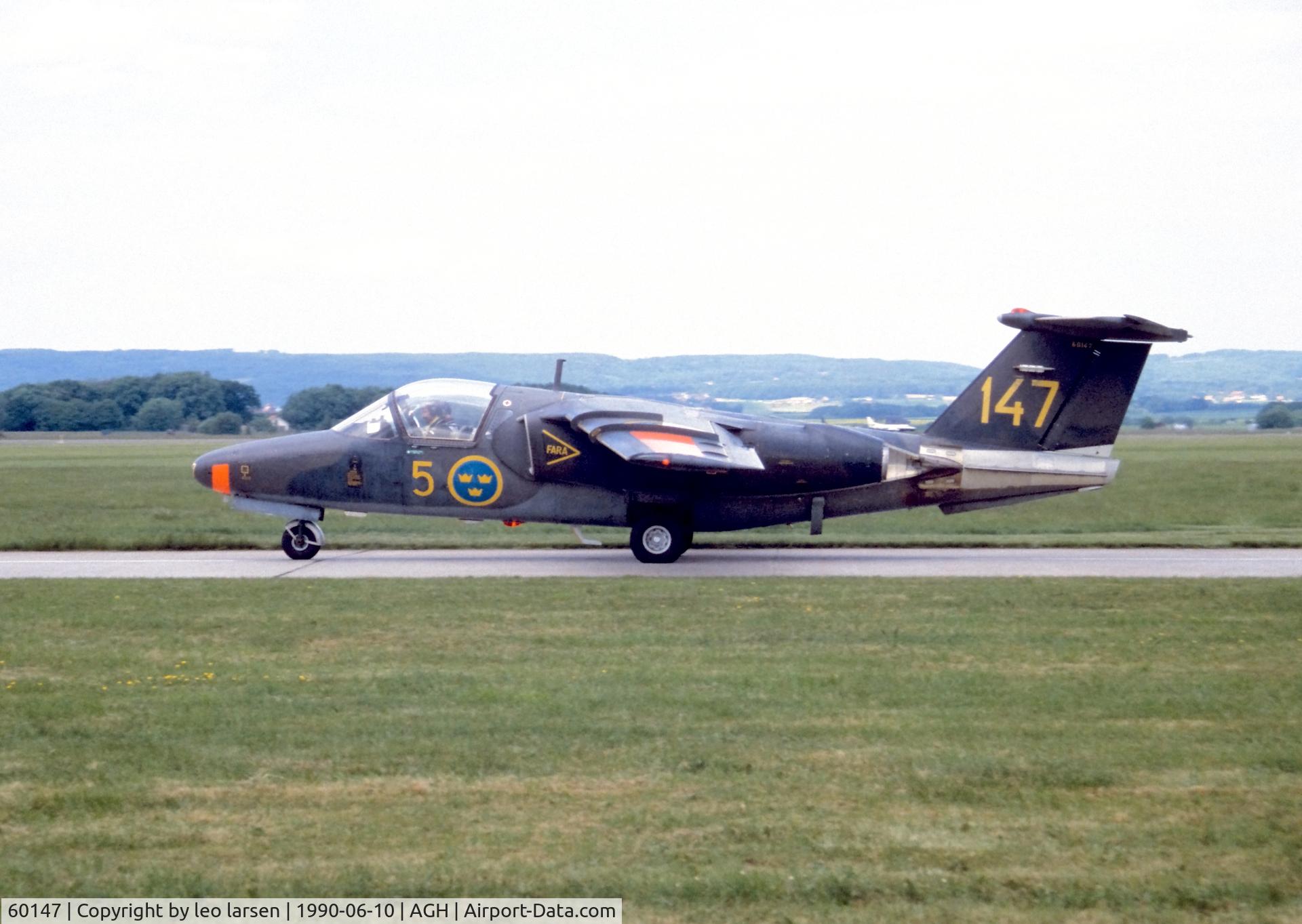 60147, Saab Sk.60E C/N 60-147, Ängelholm F.10 Air Show 10.6.1990