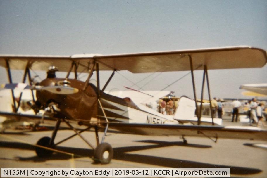 N155M, 1929 Barnard NEW STANDARD D-29-A C/N 1007, Buchanan Field Concord California 1971