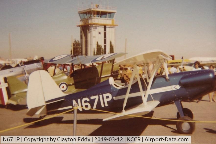 N671P, 1966 Painter Super Sport 150 C/N 1, Buchanan Field Concord California 1971.