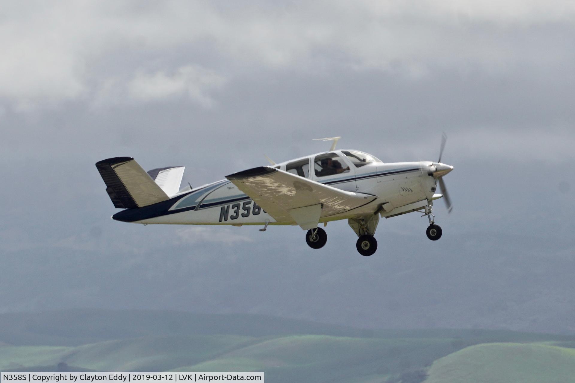 N358S, 1967 Beech V35A Bonanza C/N D-8671, Livermore Airport California 2019.