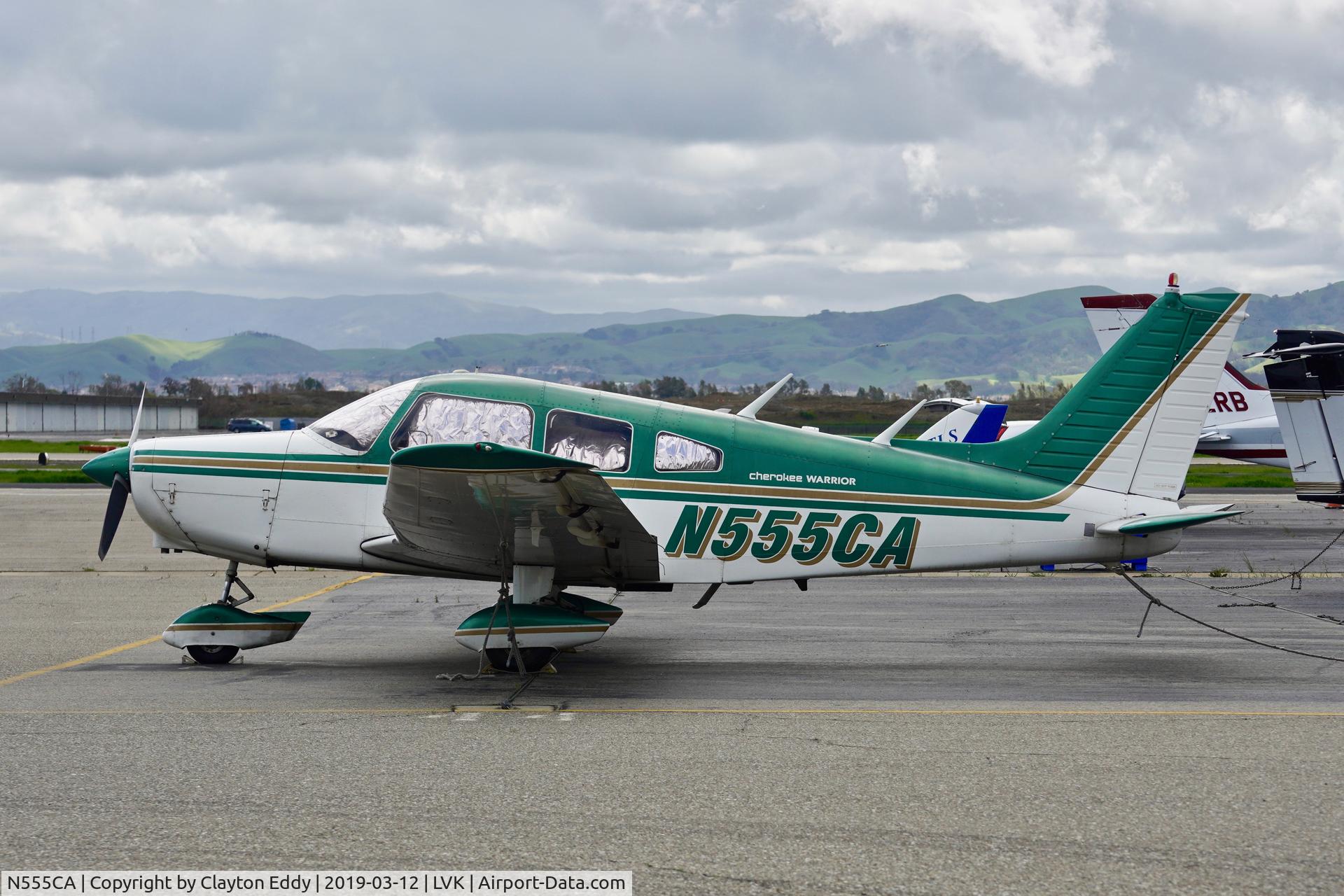 N555CA, 1974 Piper PA-28-151 C/N 28-7415139, Livermore Airport California 2019.