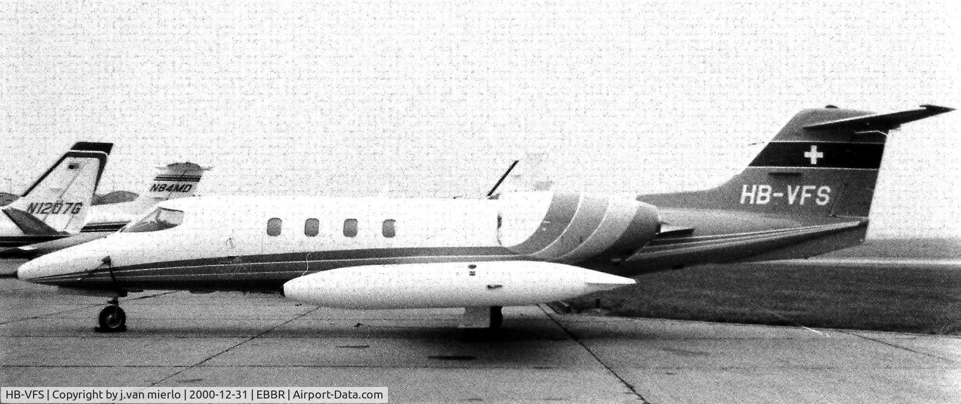 HB-VFS, 1978 Learjet 36A C/N 042, Brussels, G.A.T.