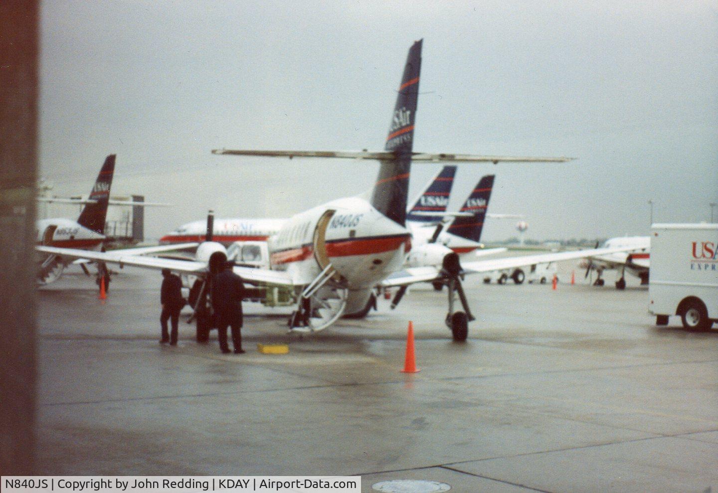 N840JS, 1987 British Aerospace BAe Jetstream 3102 C/N 765, Dayton, OH 1991