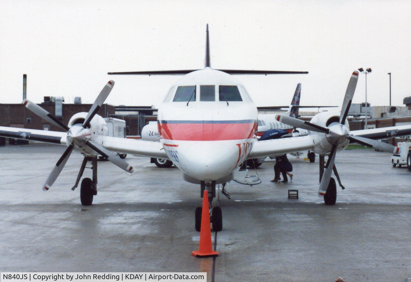 N840JS, 1987 British Aerospace BAe Jetstream 3102 C/N 765, Dayton, OH 1991