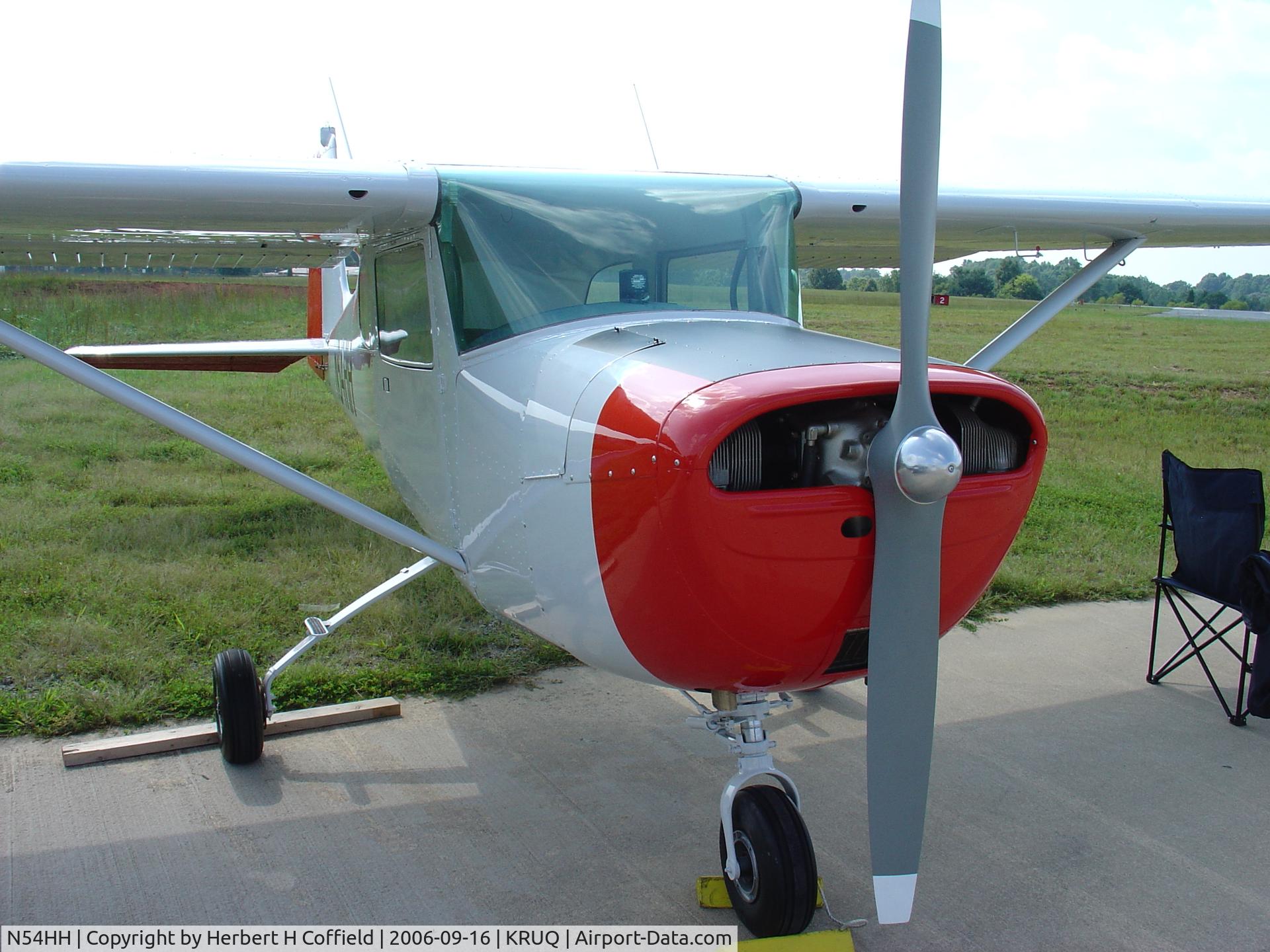 N54HH, 1961 Cessna 150A C/N 15059240, Airport is now called Mid-Carolina Regional