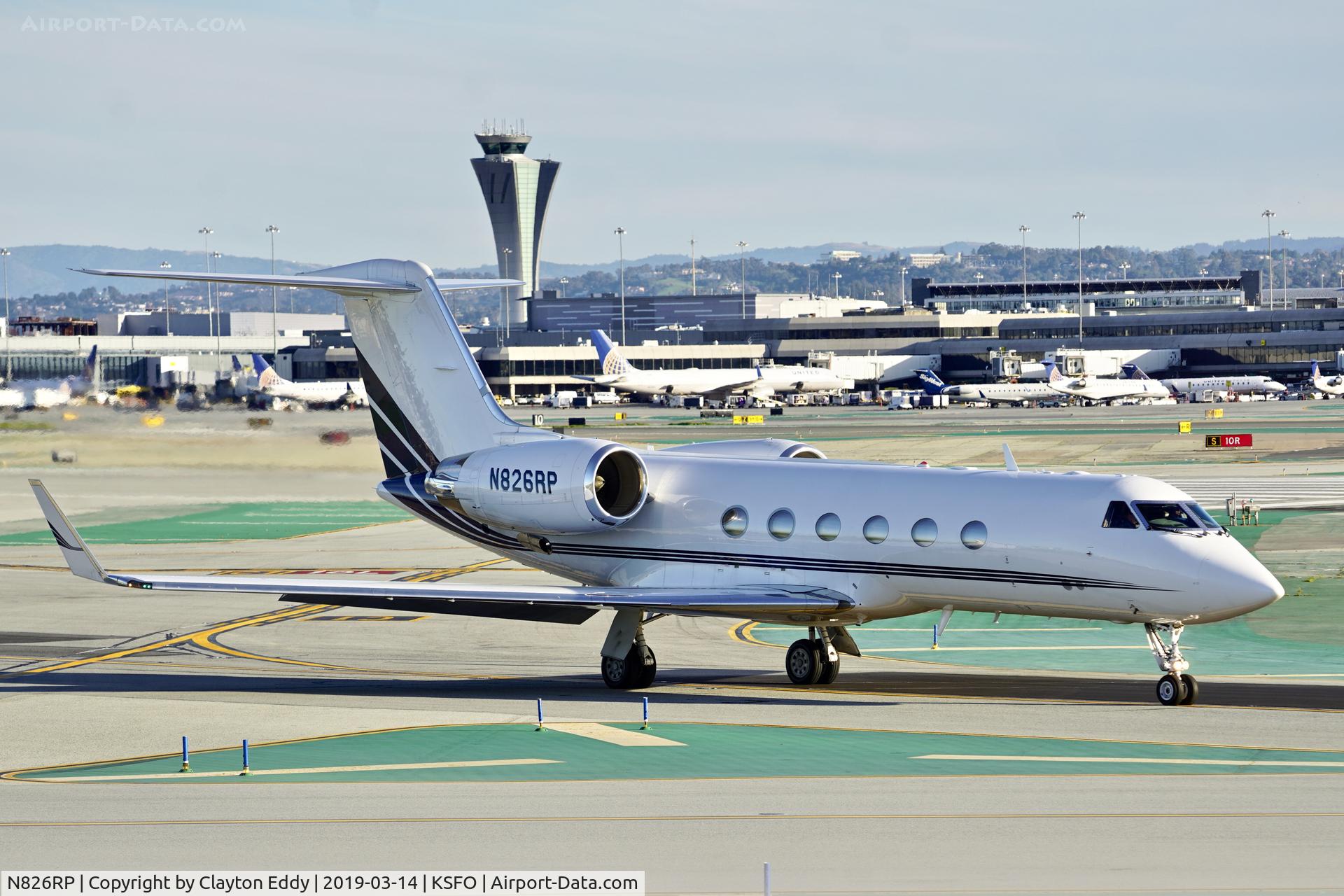 N826RP, 2003 Gulfstream Aerospace G-IV C/N 1507, SFO 2019.