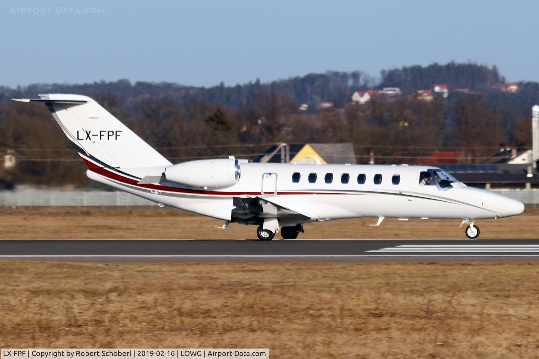 LX-FPF, 2016 Cessna 525B CitationJet CJ3+ C/N 525B-0505, LX-FPF @ LOWG
