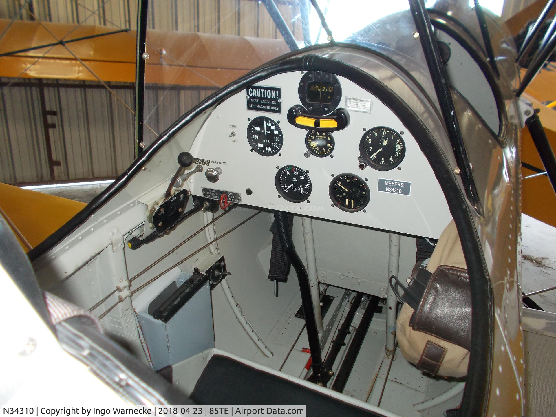 N34310, 1941 Meyers OTW C/N 53, Meyers OTW at the Pioneer Flight Museum, Kingsbury TX  #c