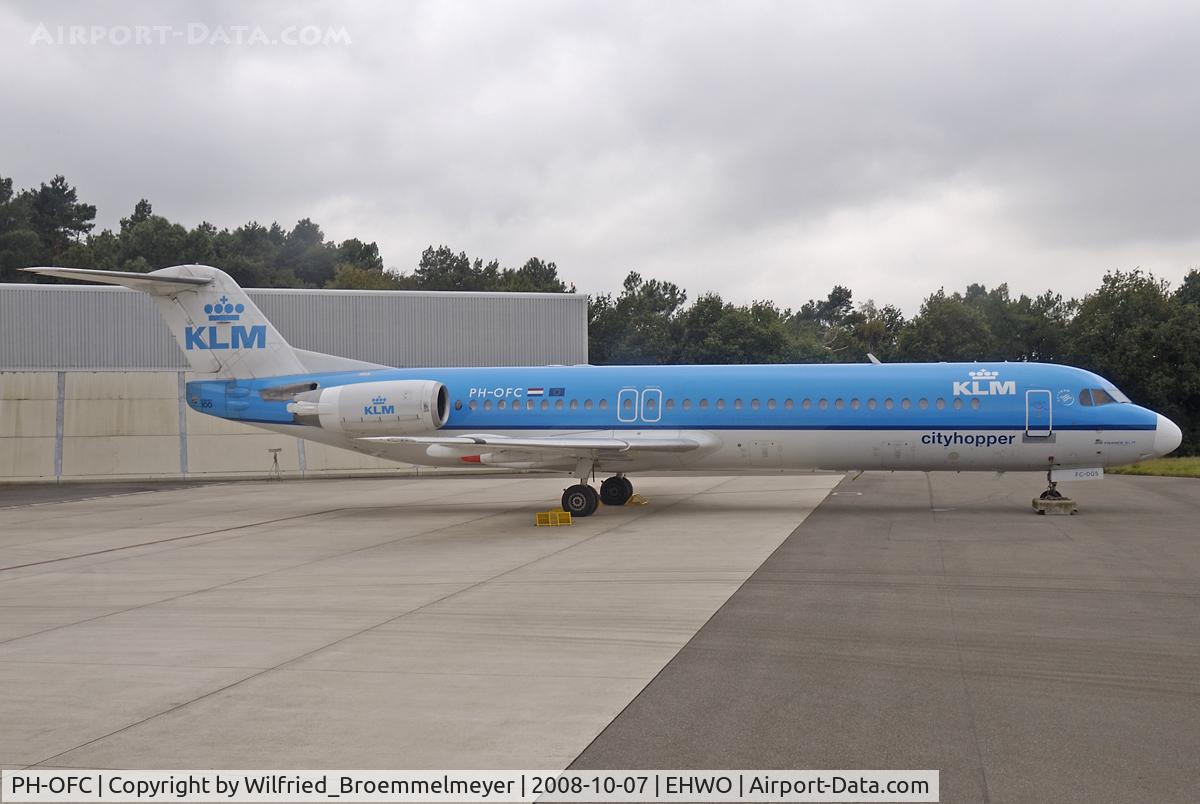 PH-OFC, 1989 Fokker 100 (F-28-0100) C/N 11263, During Engine Test Run