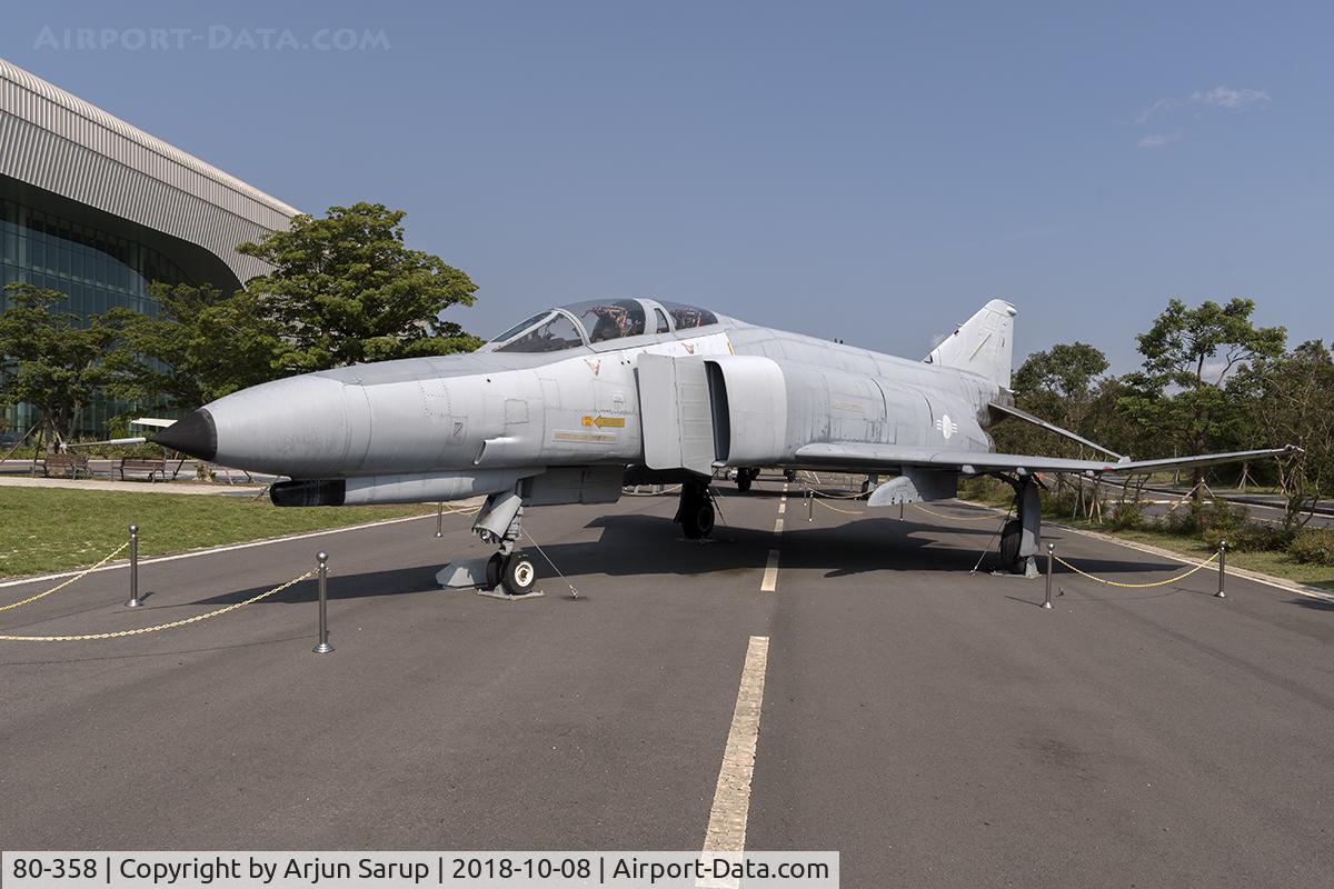 80-358, McDonnell Douglas F-4E Phantom II C/N 3421, On display at Jeju Aerospace Museum.