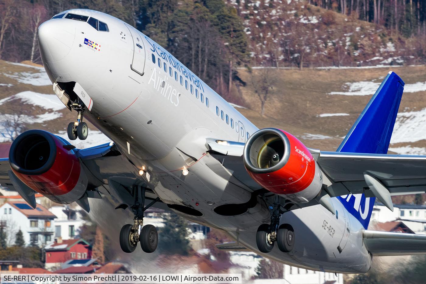 SE-RER, 2000 Boeing 737-7BX C/N 30736, SE-RER @ Innsbruck Airport