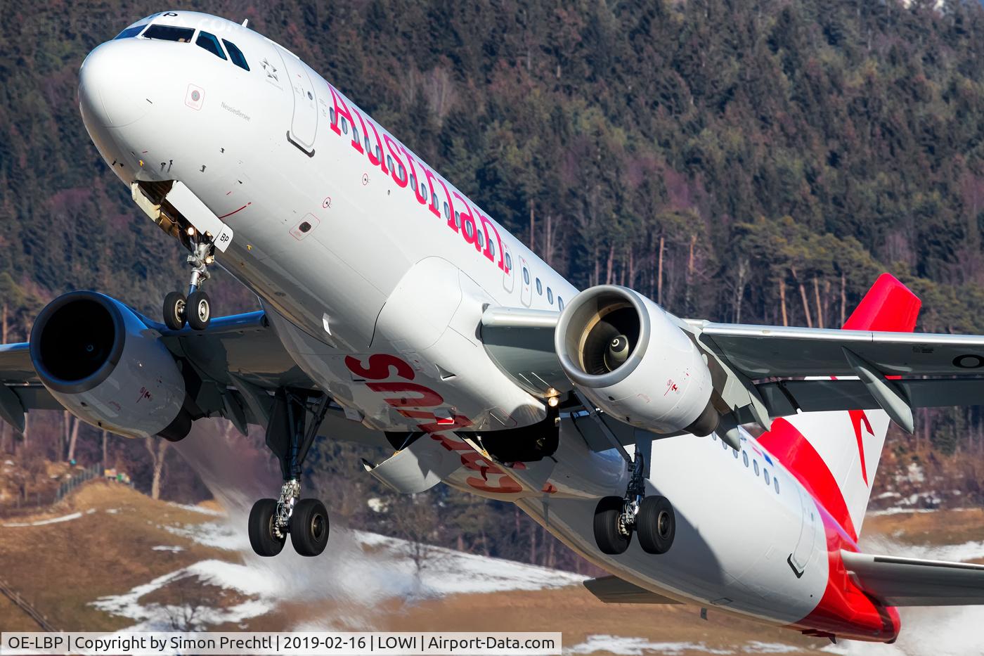 OE-LBP, 1998 Airbus A320-214 C/N 797, OE-LBP @ Innsbruck Airport