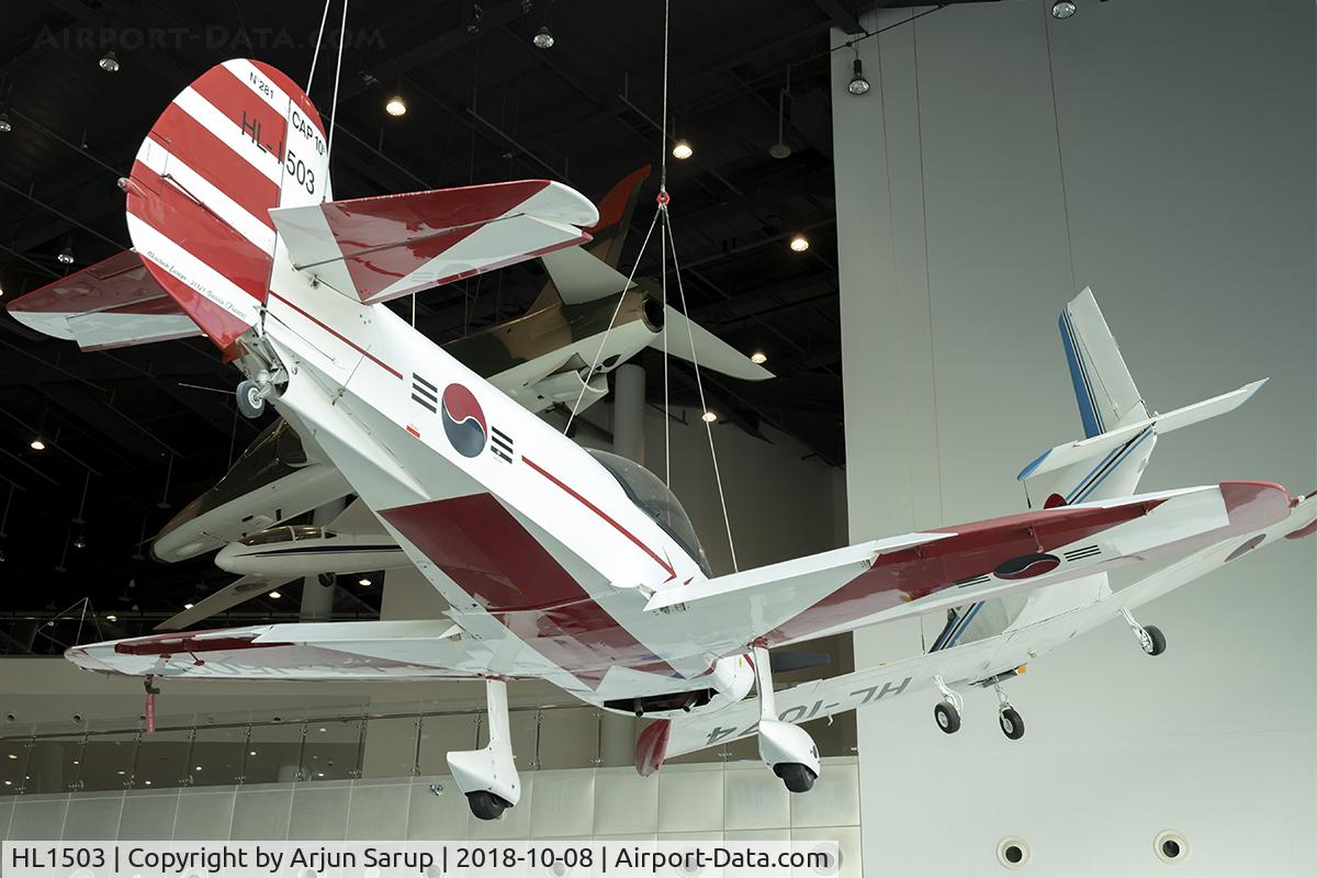 HL1503, 1998 Mudry CAP-10B C/N 281, On display at Jeju Aerospace Museum.