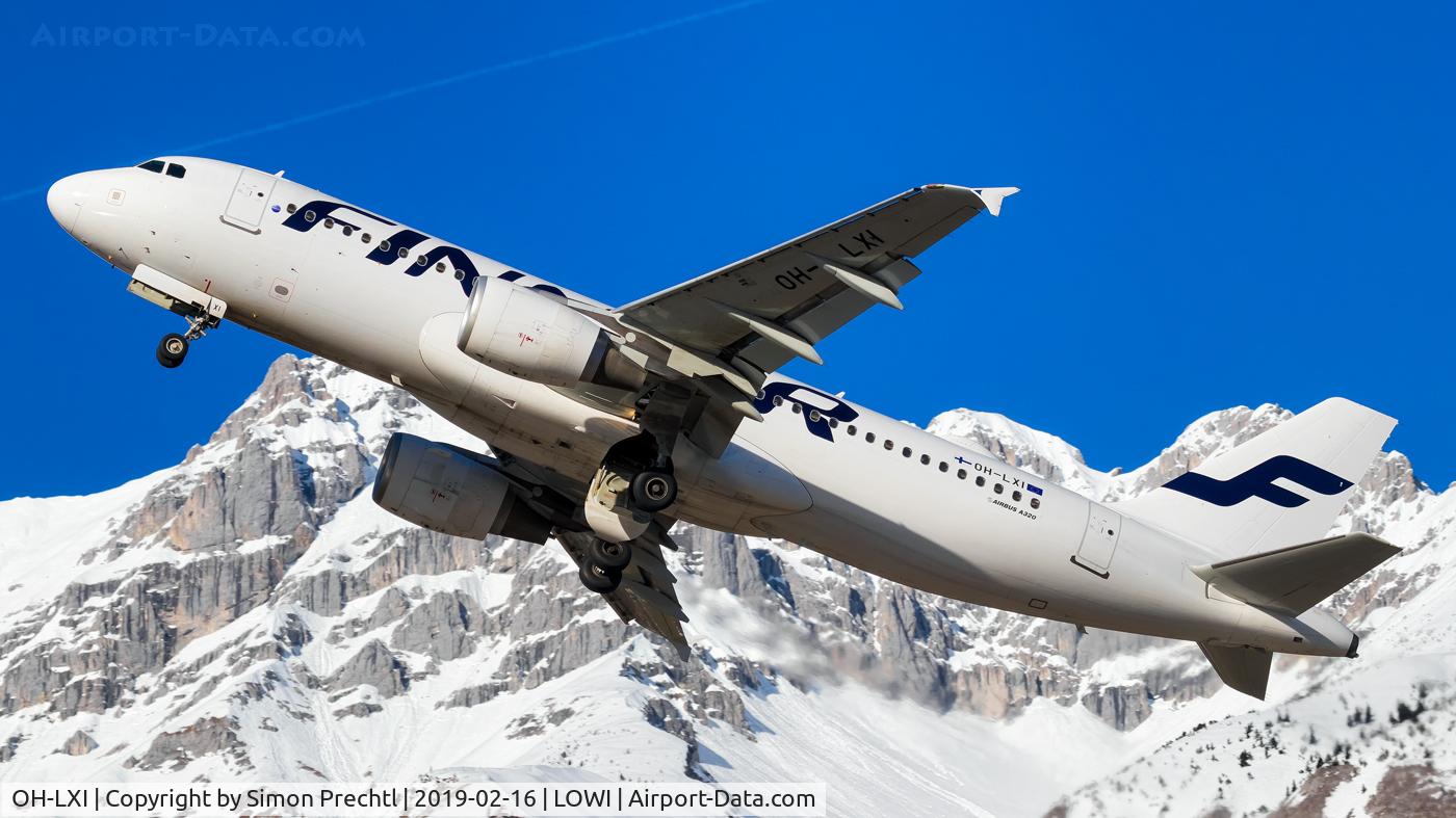 OH-LXI, 2003 Airbus A320-214 C/N 1989, OH-LXI @ Innsbruck Airport