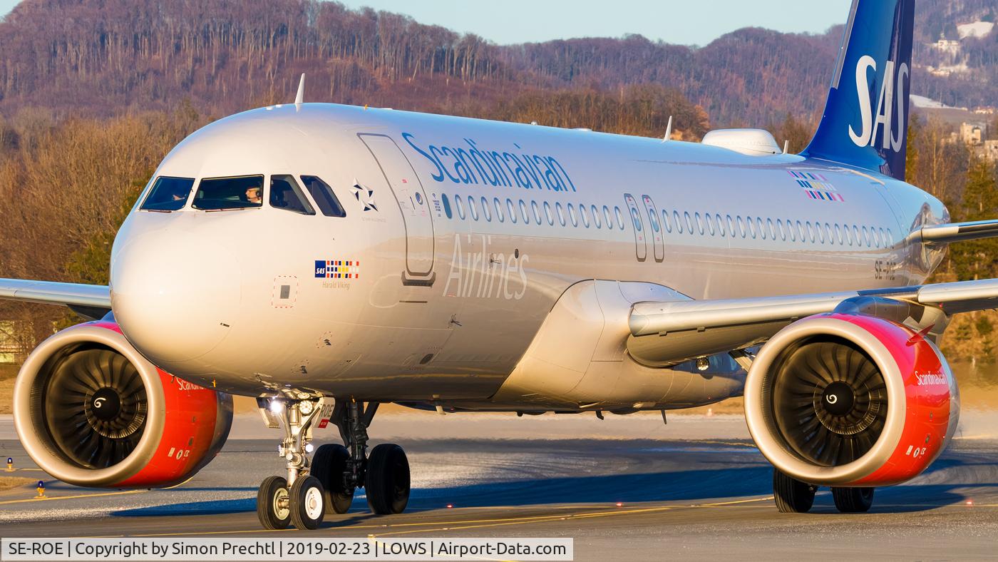 SE-ROE, 2017 Airbus A320-251N C/N 7791, SE-ROE @ Salzburg Airport