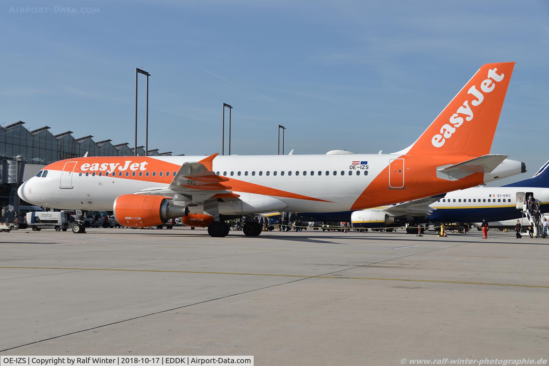 OE-IZS, 2009 Airbus A320-214 C/N 3945, Airbus A320-214 - U2 EZY easyJet Europe - 3945 - OE-IZS - 17.10.2018 - CGN