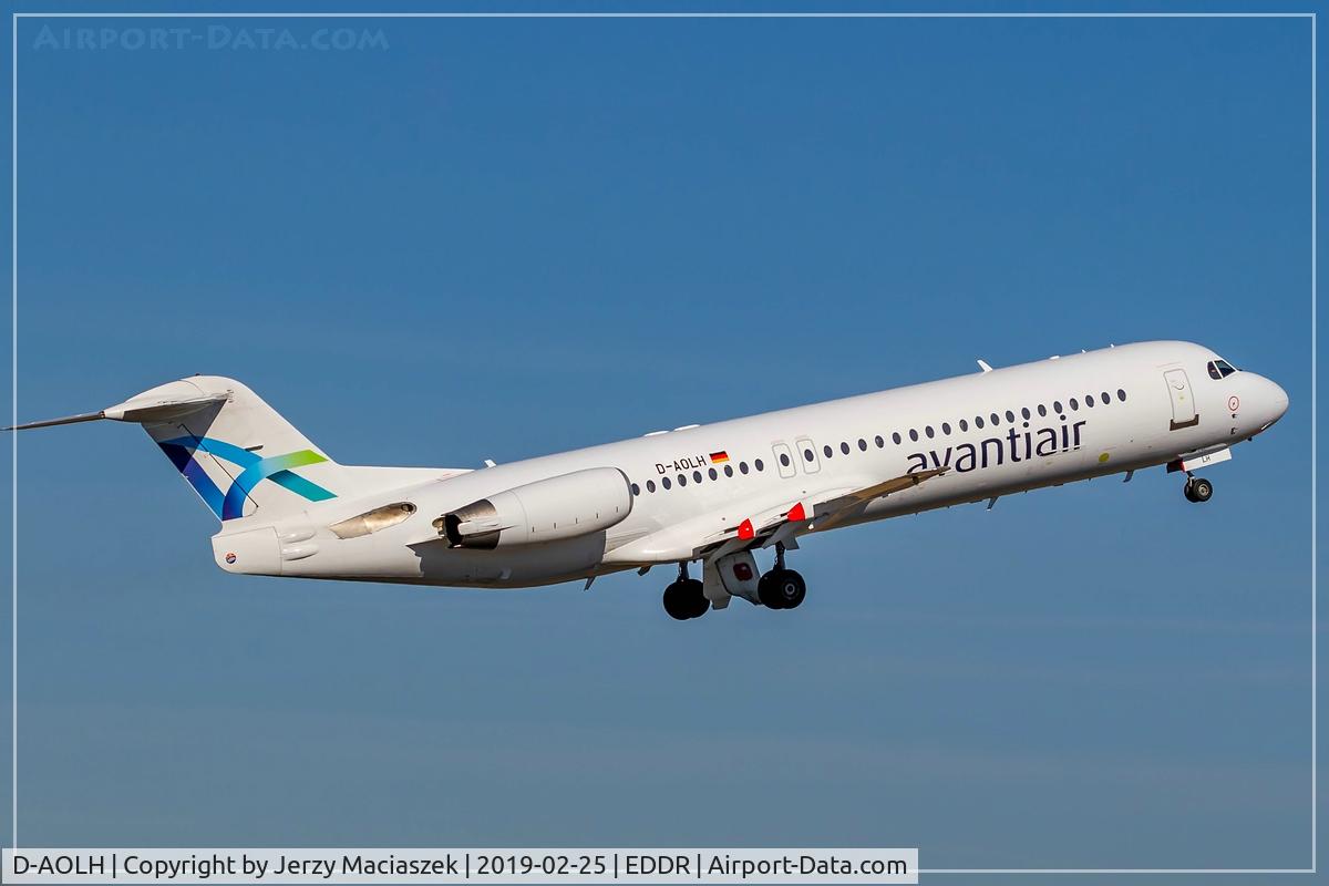D-AOLH, 1995 Fokker 100 (F-28-0100) C/N 11505, 1995 Fokker 100 (F-28-0100), c/n: 11505
