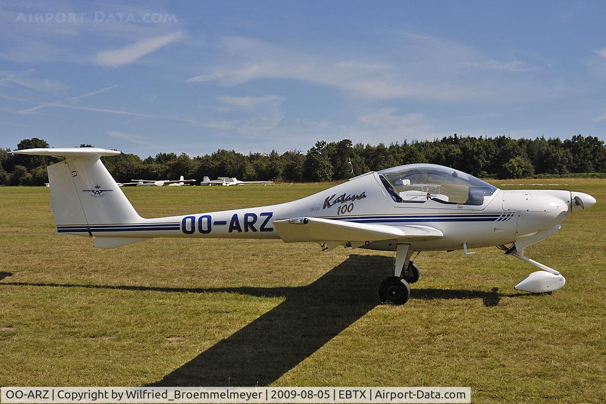 OO-ARZ, HOAC DV-20-100 Katana C/N 20144, Seen on this airfield during my ride from Woensdrecht