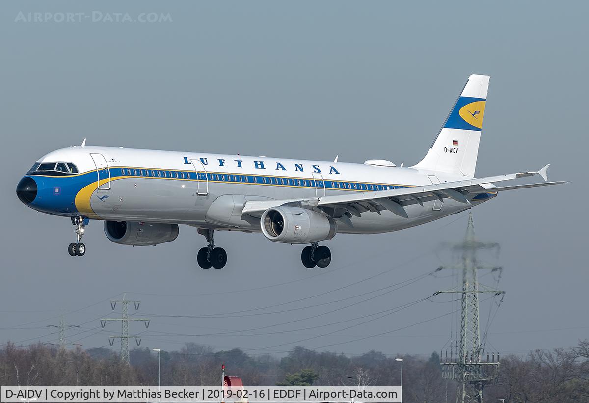 D-AIDV, 2012 Airbus A321-231 C/N 5413, D-AIDV