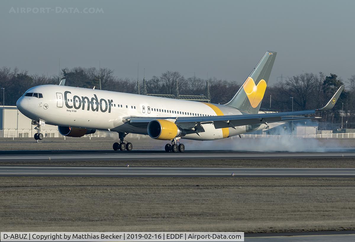D-ABUZ, 1991 Boeing 767-330/ER C/N 25209, D-ABUZ