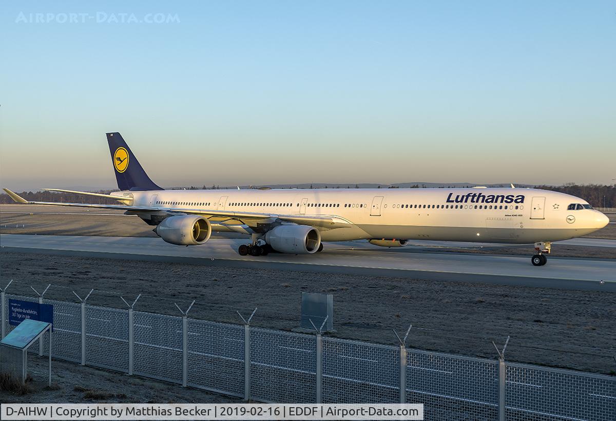 D-AIHW, 2008 Airbus A340-642X C/N 972, D-AIHW