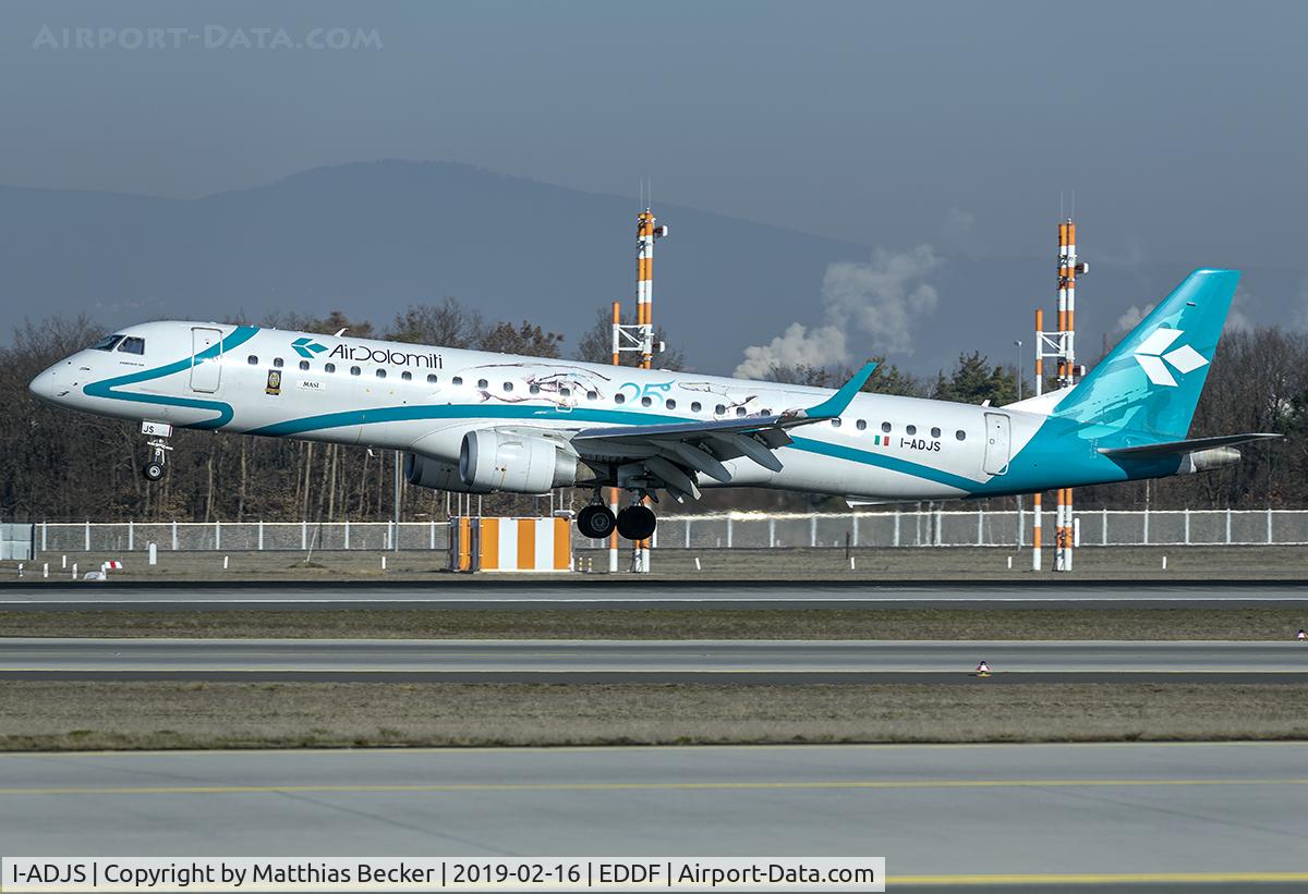 I-ADJS, 2013 Embraer 195LR (ERJ-190-200LR) C/N 19000597, I-ADJS
