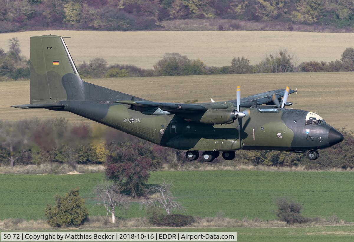 50 72, Transall C-160D C/N D109, 50+72