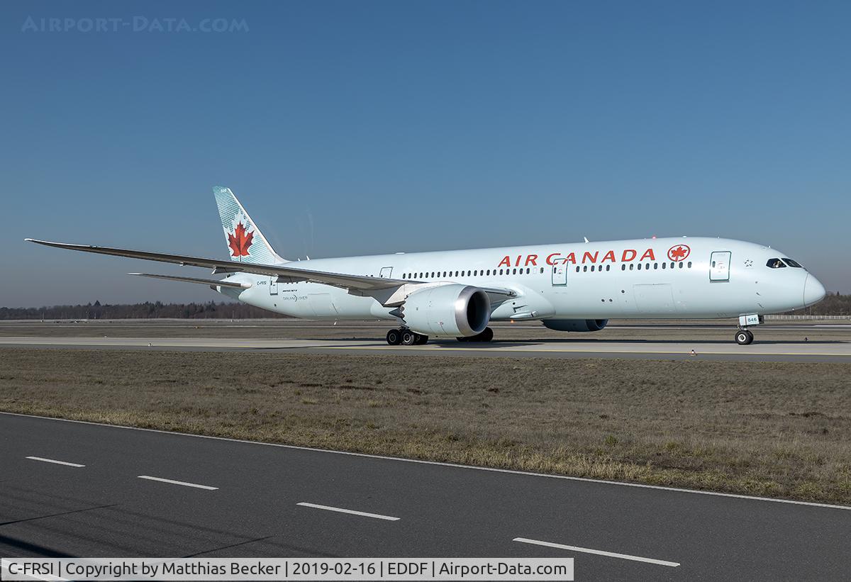 C-FRSI, 2017 Boeing 787-9 Dreamliner C/N 37176, C-FRSI