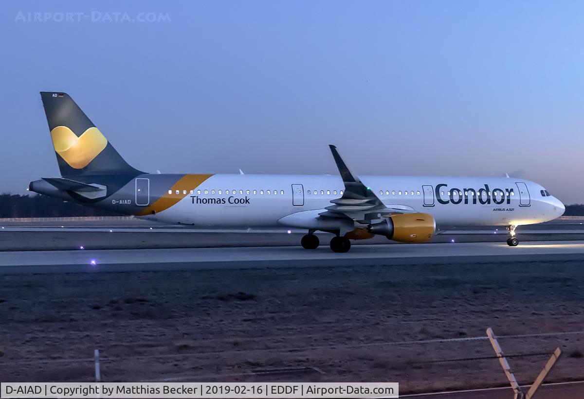 D-AIAD, 2014 Airbus A321-211 C/N 6053, D-AIAD