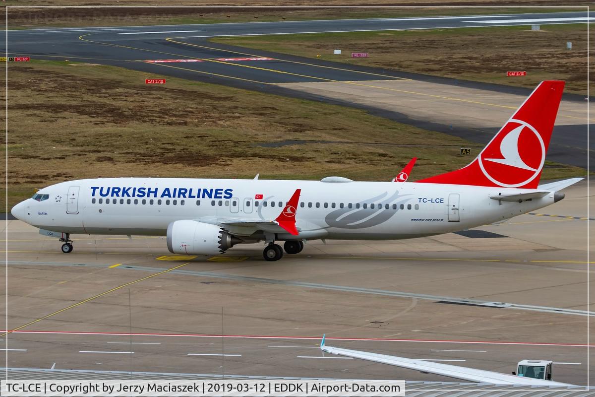 TC-LCE, 2018 Boeing 737-8 MAX C/N 60036, Boeing 737 MAX 8,