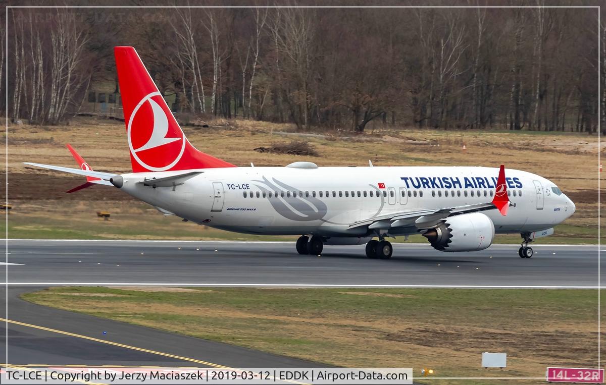 TC-LCE, 2018 Boeing 737-8 MAX C/N 60036, Boeing 737 MAX 8