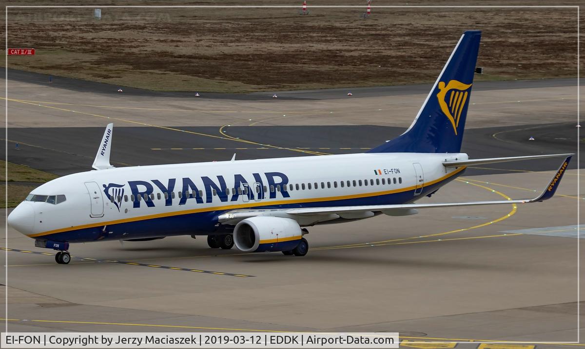 EI-FON, 2016 Boeing 737-8AS C/N 44721, Boeing 737-8AS