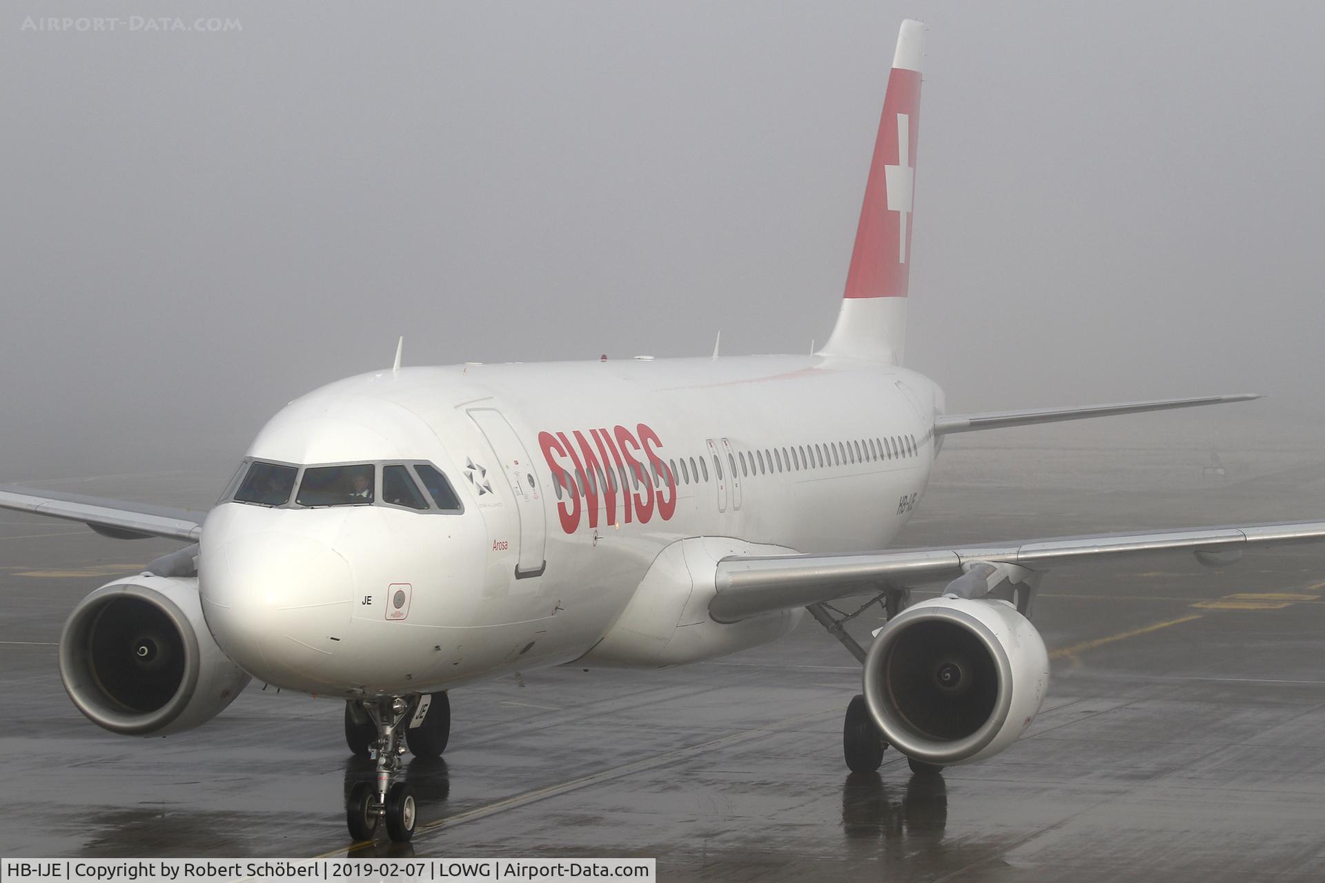 HB-IJE, 1995 Airbus A320-214 C/N 559, HB-IJE @ LOWG