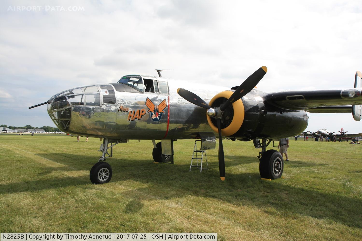 N2825B, 1940 North American RB-25 Mitchell C/N 62-2837, 1940 North American RB-25 Mitchell, c/n: 62-2837
