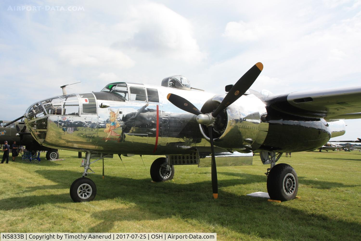 N5833B, 1945 North American B-25J Mitchell Mitchell C/N 108-47735, North American B-25J Mitchell, c/n: 108-47735