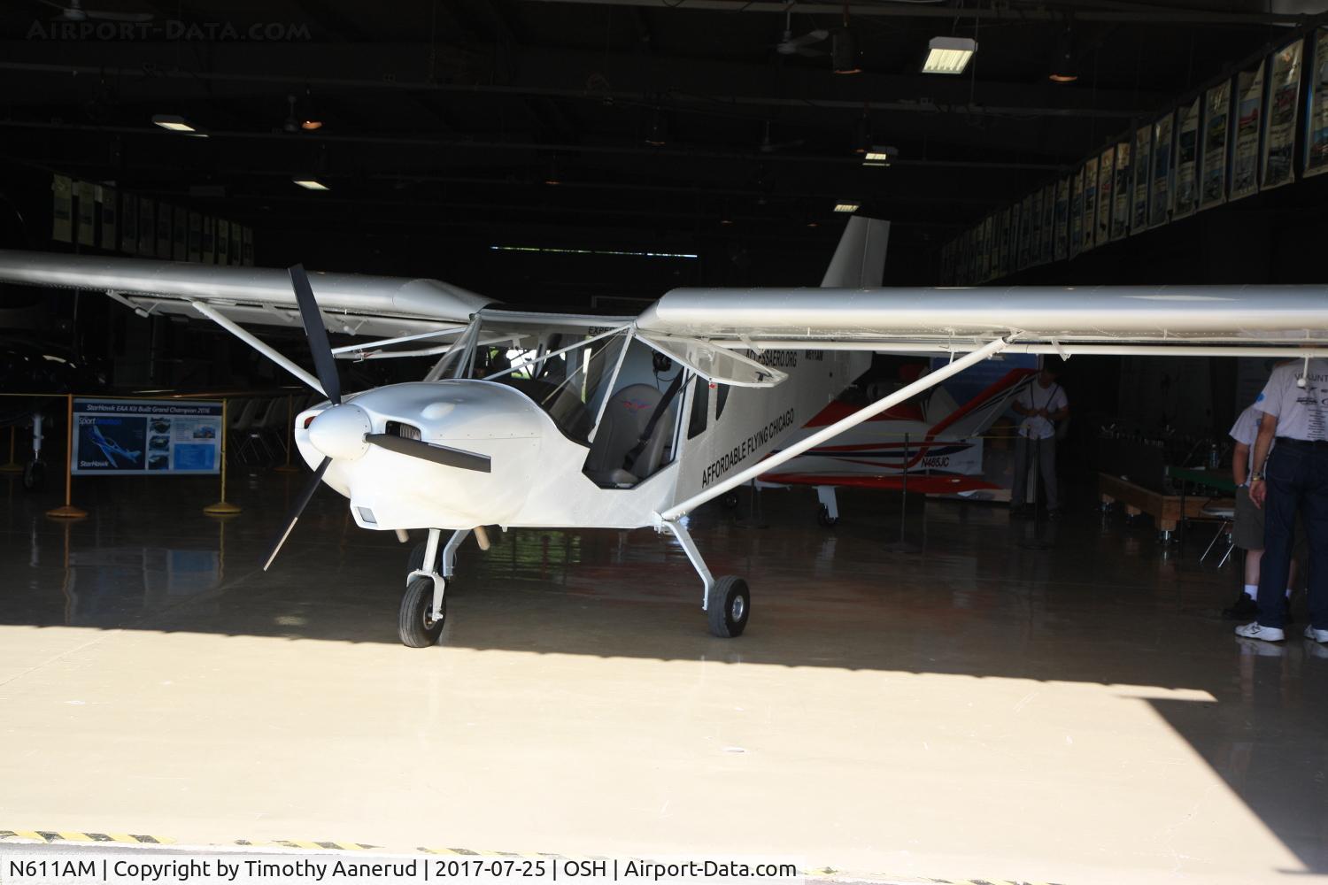 N611AM, 2017 Zenith CH-750 Cruzer C/N 1-001, 2017 Zenith CH-750 Cruzer, c/n: 1-001