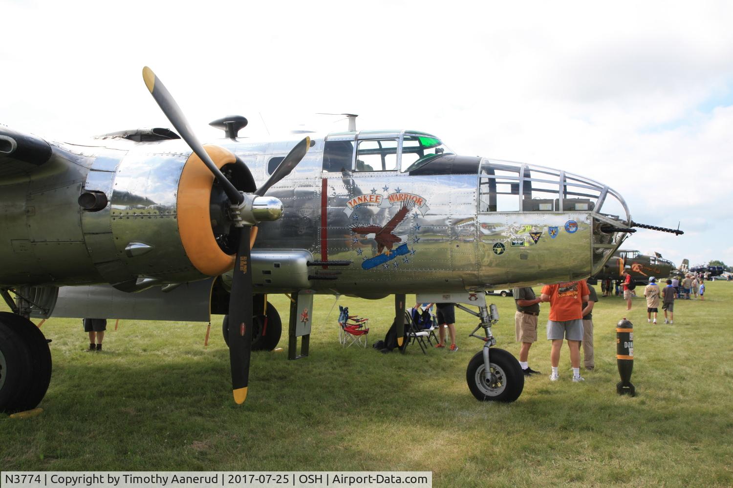 N3774, 1943 North American B-25D Mitchell C/N 100-23960, 1943 North American B-25D-35-NC Mitchell, c/n: 100-23960