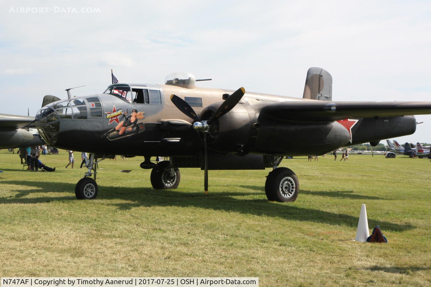 N747AF, 1944 North American B-25J Mitchell Mitchell C/N 108-33731, 1944 North American B-25J Mitchell, c/n: 108-33731