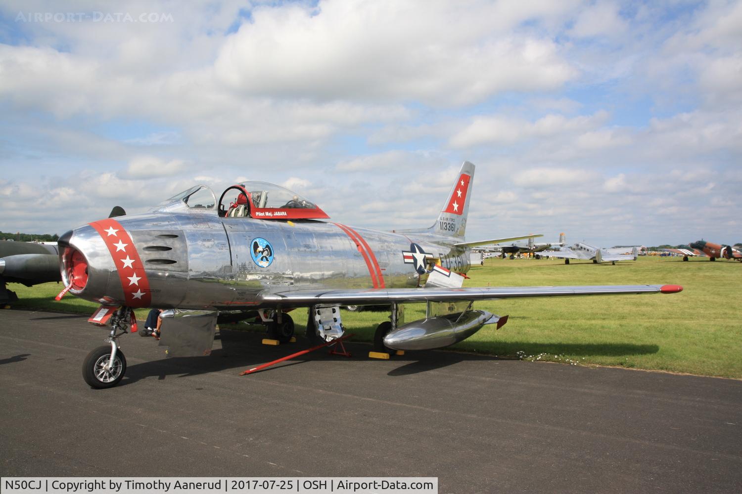 N50CJ, Canadair CL-13B Sabre 6 C/N 1490, Canadair CL-13B Sabre 6, c/n: 1490