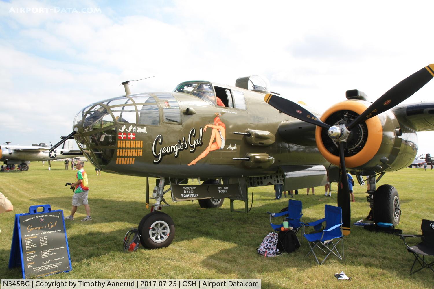 N345BG, 1944 North American TB-25N Mitchell C/N 108-47531, 1944 North American TB-25N Mitchell, c/n: 108-47531