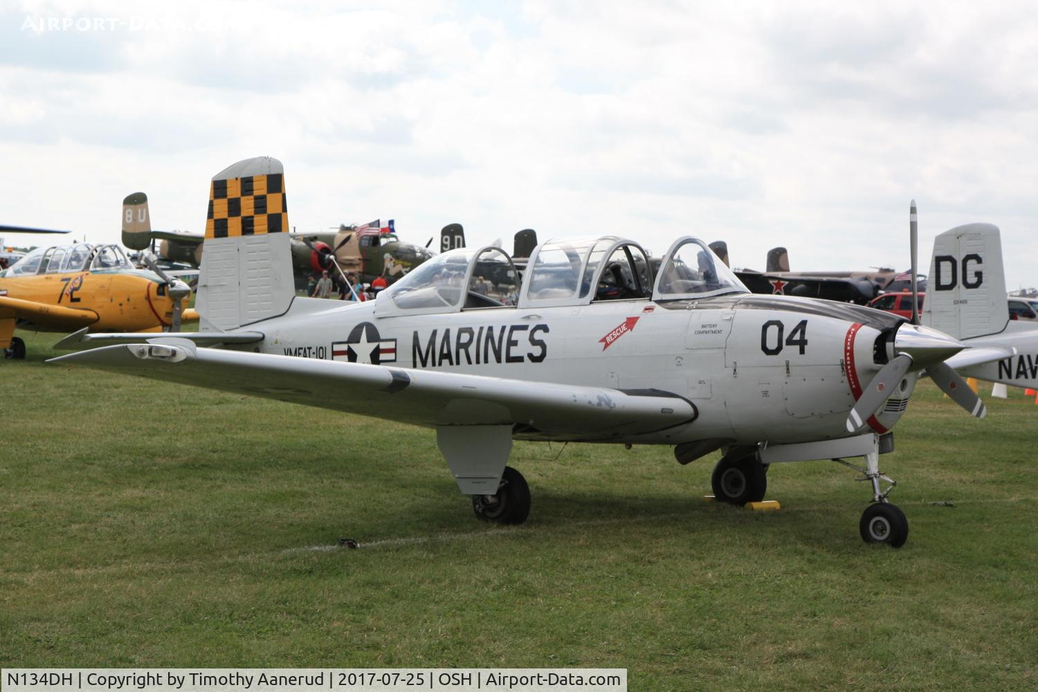 N134DH, 1953 Beech (CCF) T-34A (A45) Mentor C/N CCF34-78, 1953 Beech (CCF) T-34A (A45) Mentor, c/n: CCF34-78