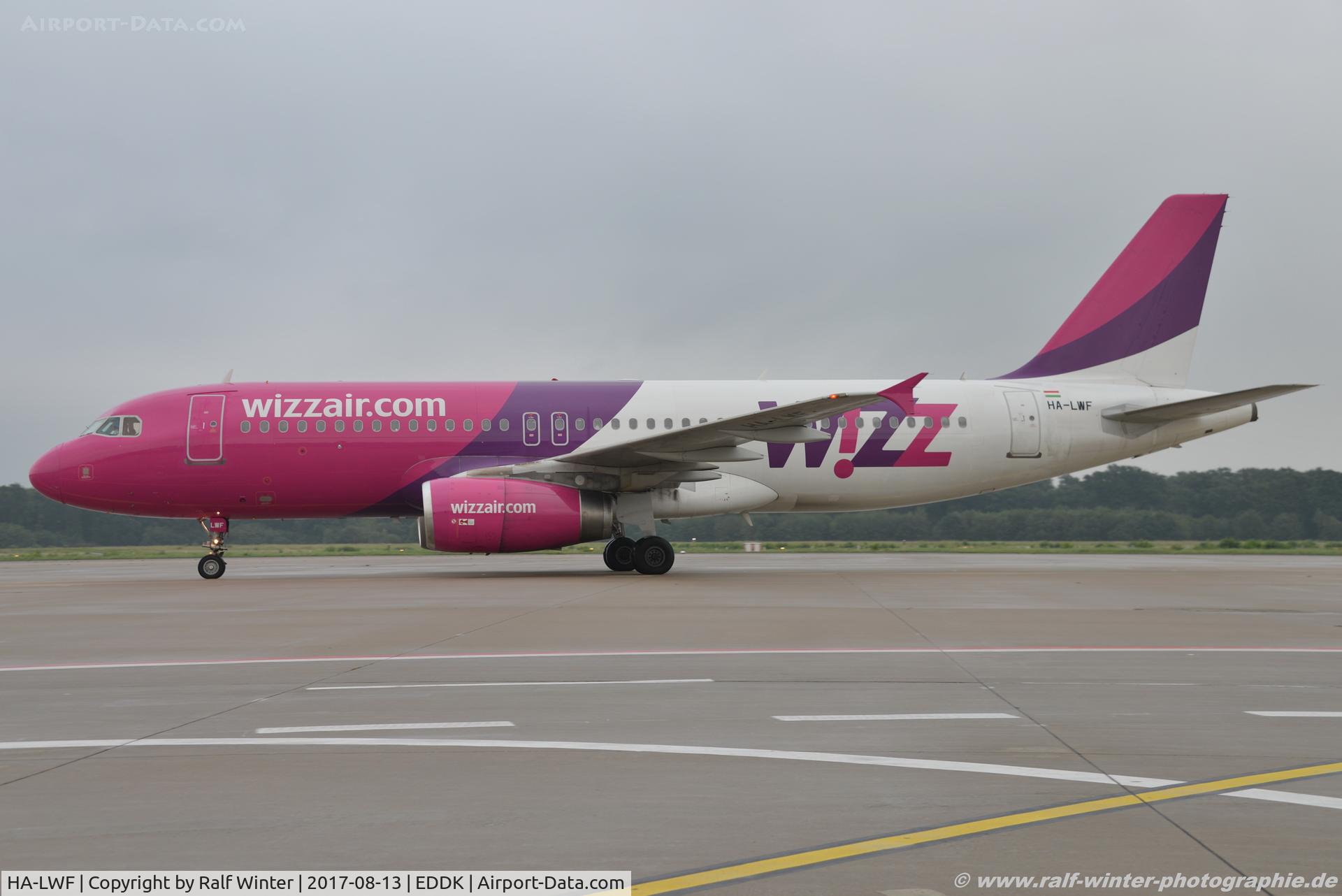 HA-LWF, 2008 Airbus A320-232 C/N 3562, Airbus A320-232 - W6 WZZ Wizz Air - 3562 - HA-LWF - 13.08.2017 - CGN