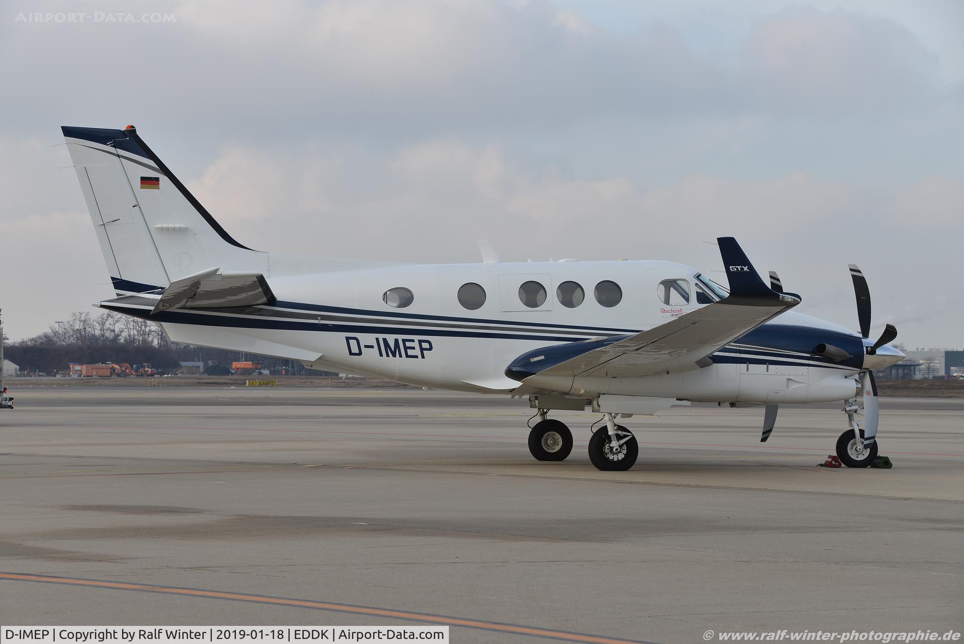 D-IMEP, 2011 Hawker Beechcraft C90GTI King Air King Air C/N LJ-2026, Hawker Beechcraft C90GTi King Air - Private - LJ-2026 - D-IMEP - 18.01.2019 - CGN