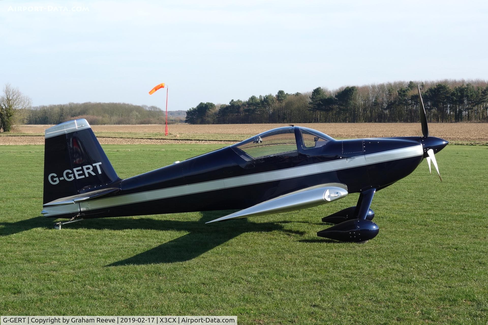 G-GERT, 2004 Vans RV-7 C/N PFA 323-13836, On the ground at Northrepps.