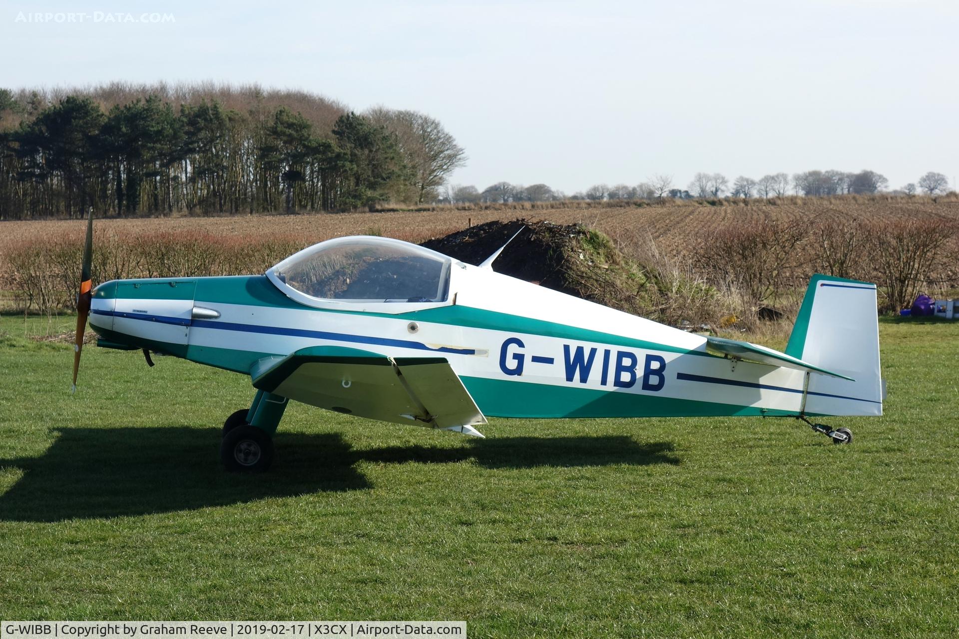 G-WIBB, 1996 Jodel D-18 C/N PFA 169-11640, On the ground at Northrepps.