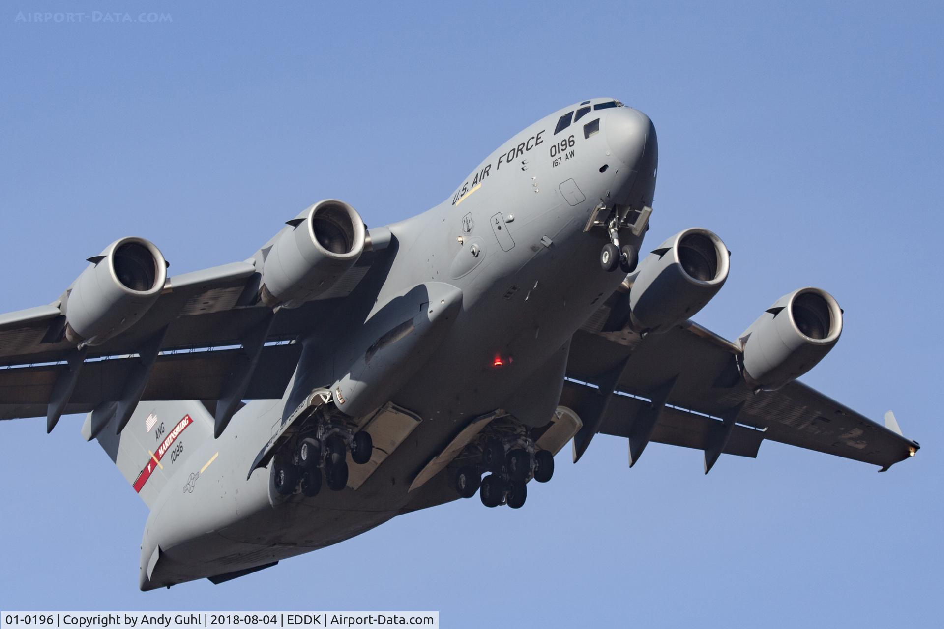 01-0196, 2001 Boeing C-17A Globemaster III C/N 50104/P-96, The Spirit of Enduring Freedom